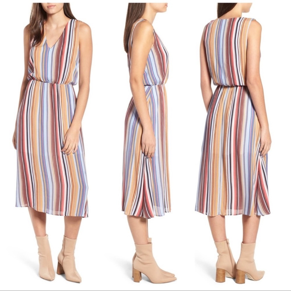 - Wayf sleeveless dress medi